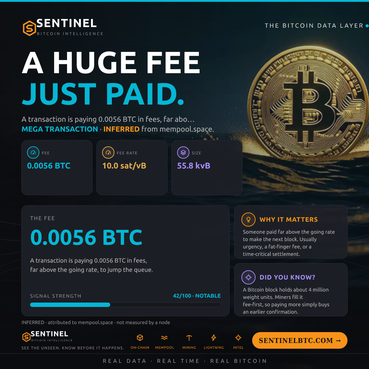 0.0056 BTC FEE PAID